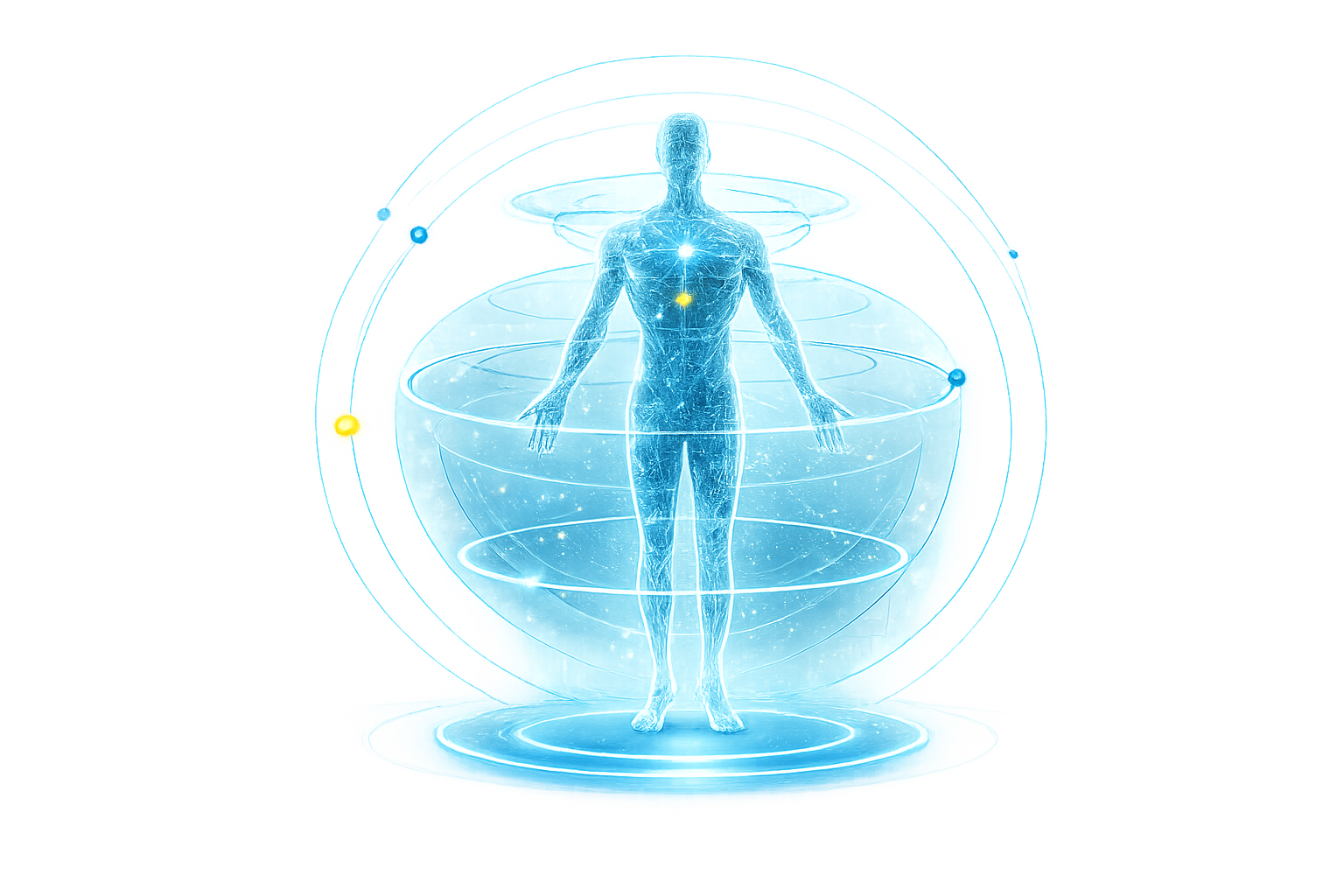 Holographic human optimization figure